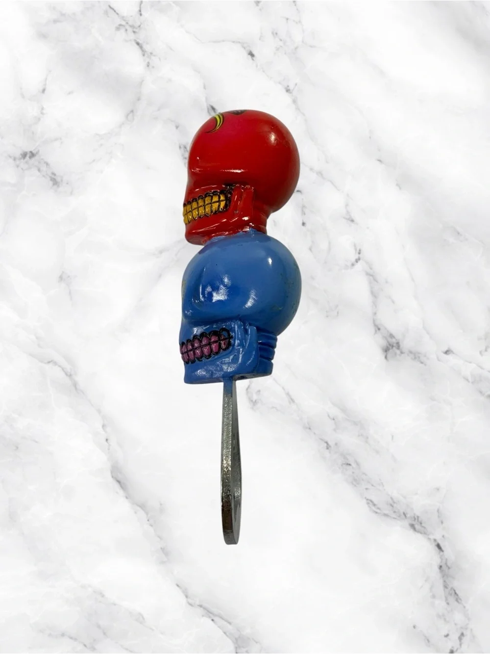 Boxer Gifts Day Of The Dead Sugar Skull Bottle Opener Bar Red Blue Yellow Floral